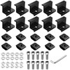 GETLITOOL Solar Panel Bracket 30 mm End Clamp Kit, 10