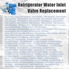 Qiqimingxin MJX41178908 Refrigerator Ice Maker Water Inlet Valve Replacement Fit