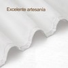 VIOPY Cortinas Translucidas Largas,Cortinas Translúcidas con Ojales,Tejido Suave de Poliéster,Cortinas