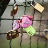 Love Heart Shape Combination Padlock, Mini 3-Digit Password Resettable Code