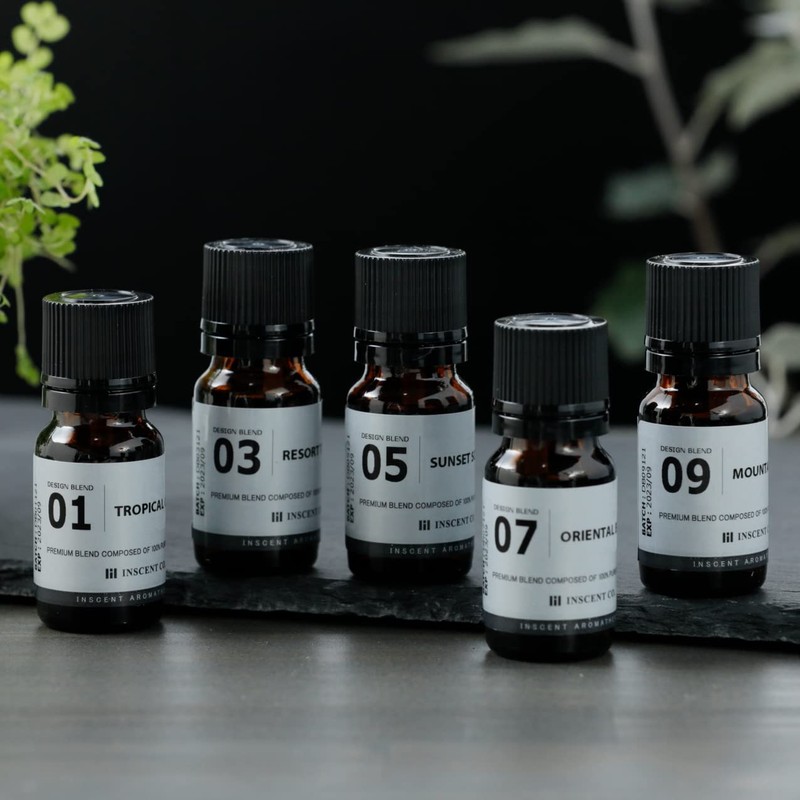 Incent Design Blend Essential Oil Aroma Oil Set of 3
