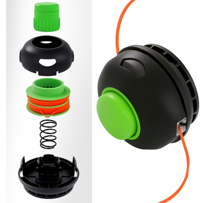 THTEN AH1300 String Trimmer Head Compatible with EGO Power+ ST1500,ST1500F,ST1500-S,ST1500SF