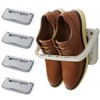 Laugh Cat 4 Pack Hanging Plastic Shoe Rack Wall Mount