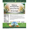 Hibiscus Pomegranate Chicory Root Tea (25 tea bags, ZIN: 568170)