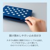 ISETO I-573-2 Mask Case with Stars Navy 7.5 x 4.3