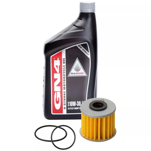Honda 1870410004 Oil Change Kit Pro- GN4 10W-30