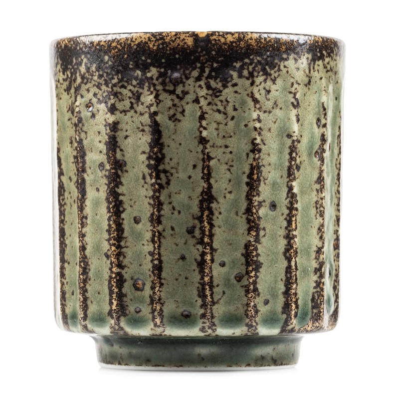 The Japanese Shop Wabi Sabi Premium Japanese Tea Cup (Green,