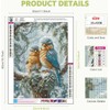 Animal Diamond Art Kits for Adults, Bird Diamond Painting Kits