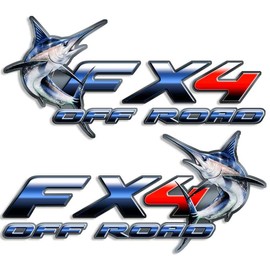 FX4 Marlin Fishing Decals Swordfish Sticker
