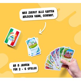 Noris Bella Italia 606262070 (Card Game from 8 Years) – Are you still camping, or are you playing? Camping Game for Children and Adults, 2-6 Players, Approx. 15 Minutes Game Duration