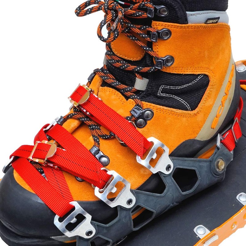 M.walk Snowshoe Fastening Band, Nylon, Repair, Replacement (Red)