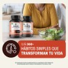 Omega Aceite Salmón Vitamina 360 Cápsulas Life360