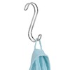 InterDesign Classico Metal Over the Rod Dual Hooks, Closet Accessory