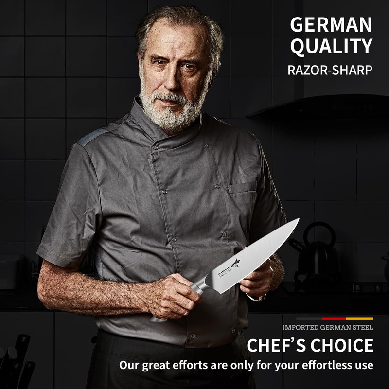 MAD SHARK Premium Chef Knife 8 Inch, High-end Professional Best