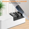 MDHAND Kitchen Electric Knife Sharpener Professional Knives Sharpening Stone Grinder