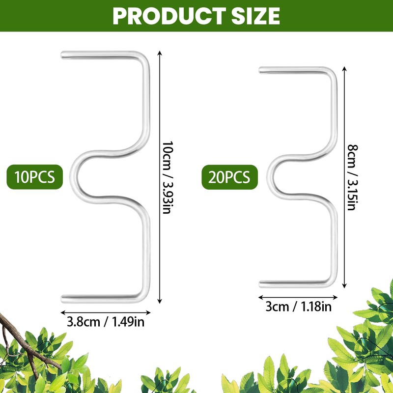 Pack of 30 Branch Separators for Fruit Trees, 8/10 cm