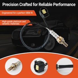 4Pcs Oxygen Sensor Upstream Downstream O2 Sensor Compatible with Chrysler 300 Town & Country, Jeep Grand Cherokee Wrangler, Dodge Durango Dokota Charger Ram 1500 2500 3500 Replace 234-4587 250-24253
