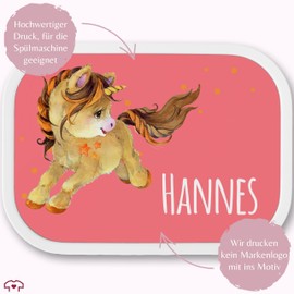 Children's Campus Lunch Box for Mepal - Unicorn Mythical Creatures - 750 ml - Pink - School Gifts Girls Children's Lunch Boxes Nursery Unicorns Lunch Box Girls Lunch Box Kita