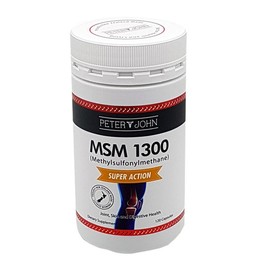 Peter & John MSM Dietary Sulfur 1300mg 120 Capsules / 피터앤존 MSM 식이유황 1300mg 120캡슐