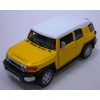 KiNSMART 1/36 TOYOTA FJ Cruiser 黄 トヨタ FJ クルーザー