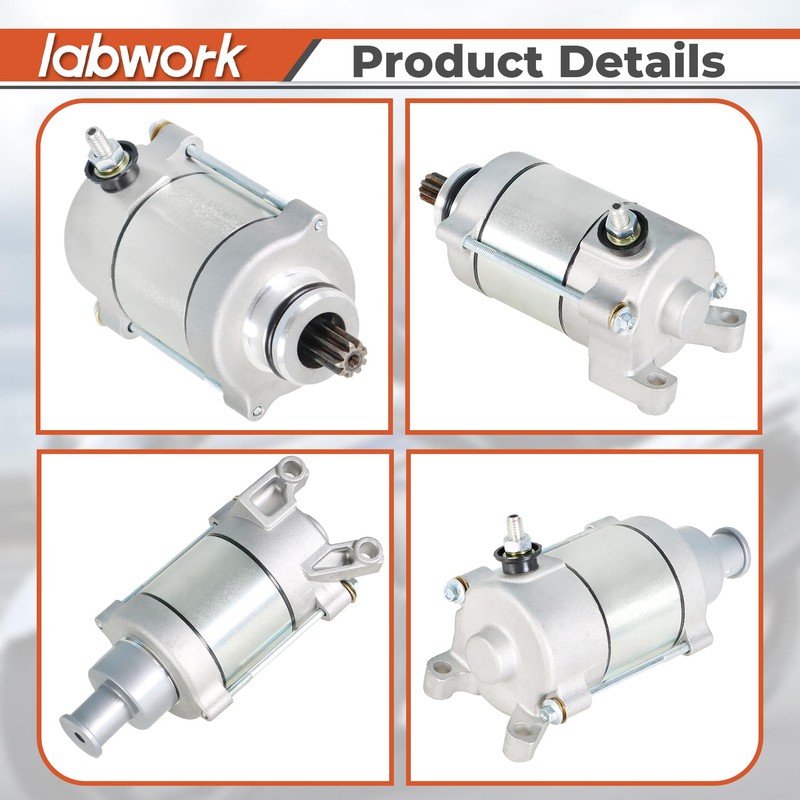 labwork Starter Motor Replacement for Honda CRF450X CRF450 2005-2018 31200-MEY-671