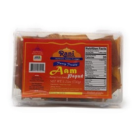 Rani Aam Papad (Mango Fruit Snack) 5.25oz (150g)