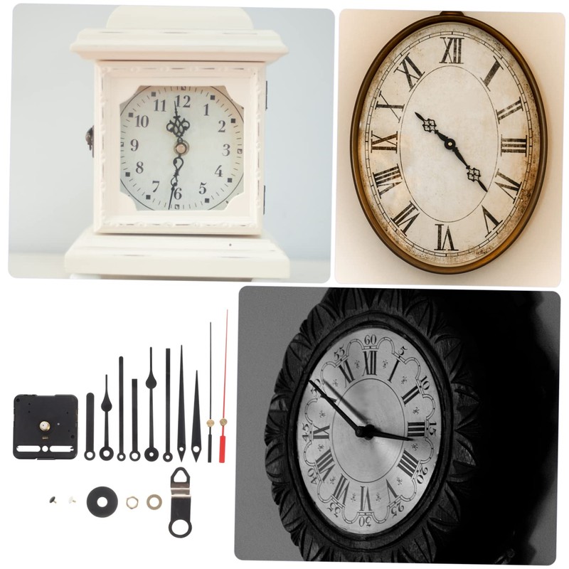 Operitacx 1 Set Metal Clock Hands with Iron Hooks and