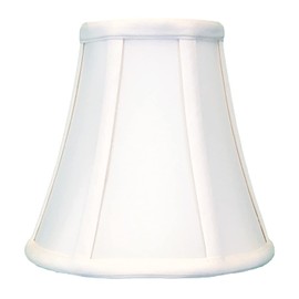 Royal Designs, Inc. "True Bell Lamp Shade with Round Clip, White, 3.75"" x 7"" x 6.75""" (BS-704RC-7WH)