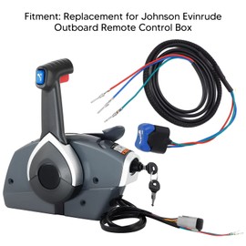 Aramox Power Trim Tilt Switch, 5006358 Power Trim Tilt Switch Assembly Replacement for Johnson Outboard Remote Control Box