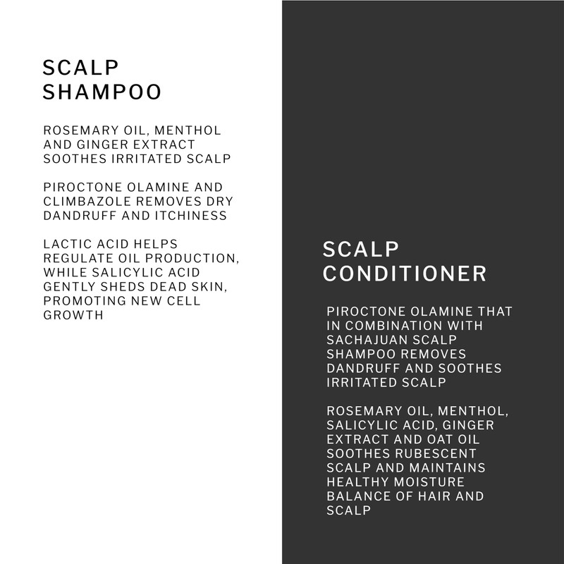 SACHAJUAN Scalp Shampoo and Conditioner Set | Itch Relief and