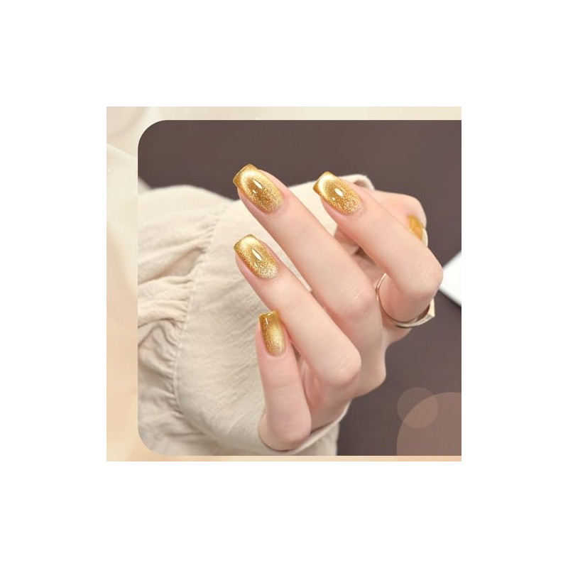 GAOY- Esmalte de uñas en gel con efecto ojo de
