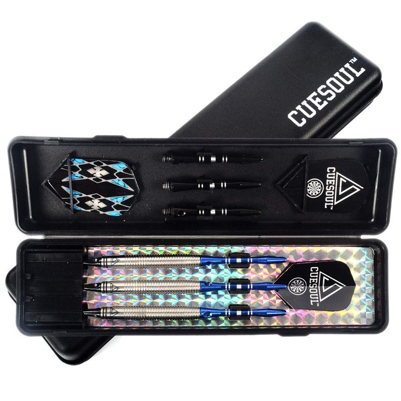 CUESOUL Tungsten Soft Tip Darts - Precision Barrel 0.5 Ounce
