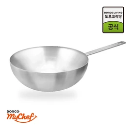 Dorco My Chef Chef Classic 5-Ply Induction IH Stainless Steel Pan 28cm / 도루코 마이셰프 셰프 클래식 통5중 인덕션IH 스텐 궁중팬 28cm