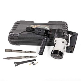 XtremepowerUS 1000W Demolition Electric Hammer Jack Hammer Concrete Breaker Flat and Point Chisel Bits with Case