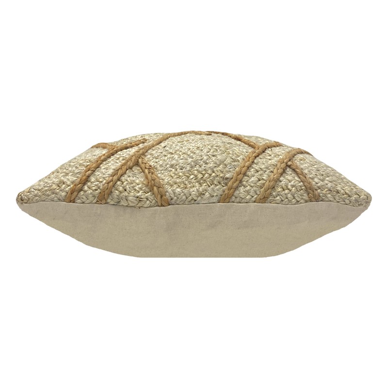 furn. Boda Cushion Cover, Jute, Natural, 30 x 50 cm