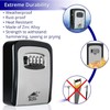 DSL Key Safe Wall Mounted, Waterproof Outdoor 4 digit Combination
