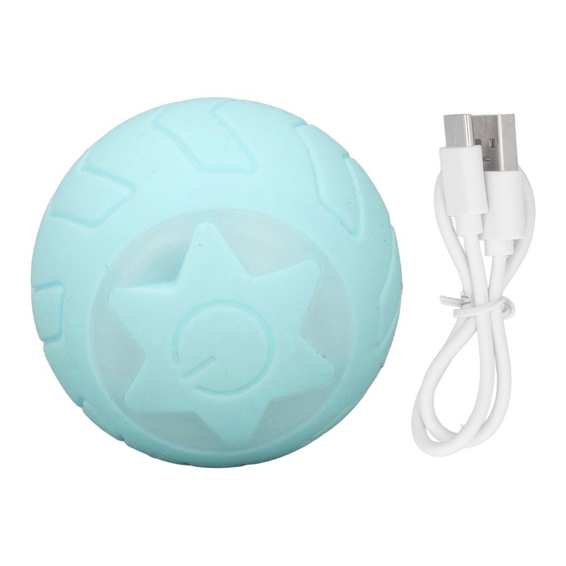 Peppy Pet Ball for Cats with Led Flash Colorful Lights