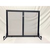 Fire Beauty Fireplace Screen with Hinged Doors, Powder Coated Steel