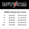 1Storm Motorcycle Modular Full Face Flip up Dual Visor Helmet
