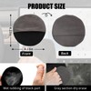 ongfuwu Car Screen Cleaner, Round Microfiber Touch Screen Cleaner Cloth,