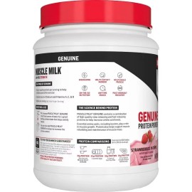 Muscle Milk Gen Strawberry Protein Powder: Whey for Muscle Growth