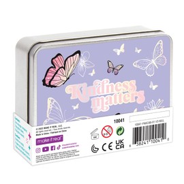 Three Cheers for Girls - Butterfly Kisses Lip Gloss Set for Girls - Vanilla Flavored & Shimmery Girls Lip Gloss Set for Kids - Lip Gloss Set for Girls & Teens 8-10-12-14-16 - Clear Lip Gloss Set,Bulk