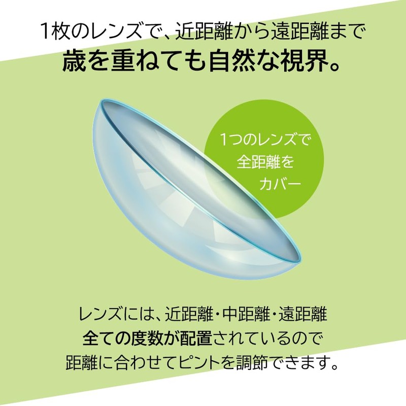 ピュアアイズ ワンデー マルチフォーカル 遠近両用コンタクトレンズ PureEyes 1day multifocal 30枚入 1箱 【BC】8.5