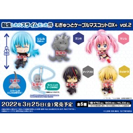 BUSHIROAD CREATIVE That Time I Got Reincarnated as a Slime Mugitto Cable Mascot DX+ vol.2 (One Random)
