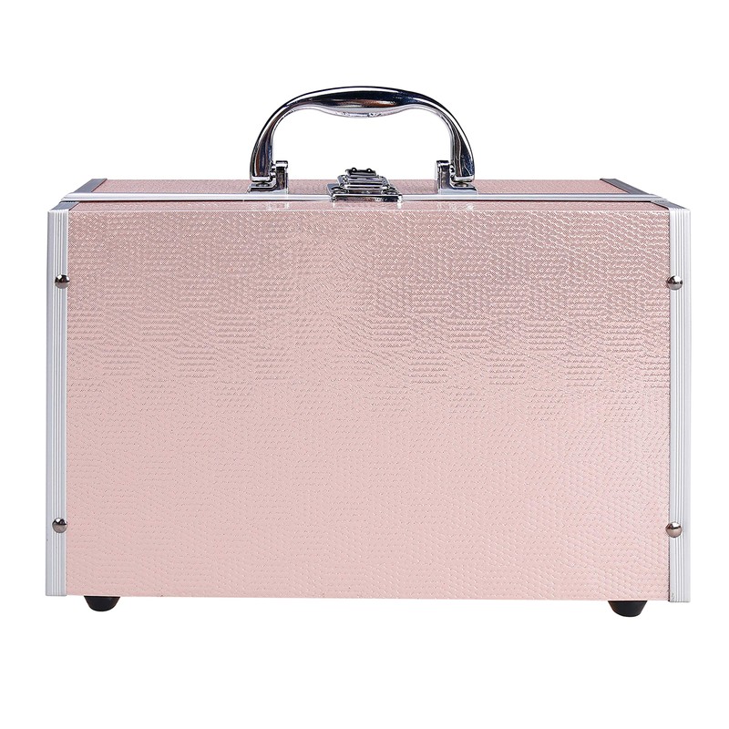 ZMILE COSMETICS EYE-CATCHER Pink Cosmetic Case Vegan Cosmetics with Make-Up