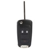 KEYALL 1 Pack 3 Buttons Remote Control Car Key Fob
