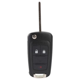 KEYALL 1 Pack 3 Buttons Remote Control Car Key Fob 2010 Fit for Buick Allure 2.4L,2010 Fit for Buick Allure 3.0L OHT01060512