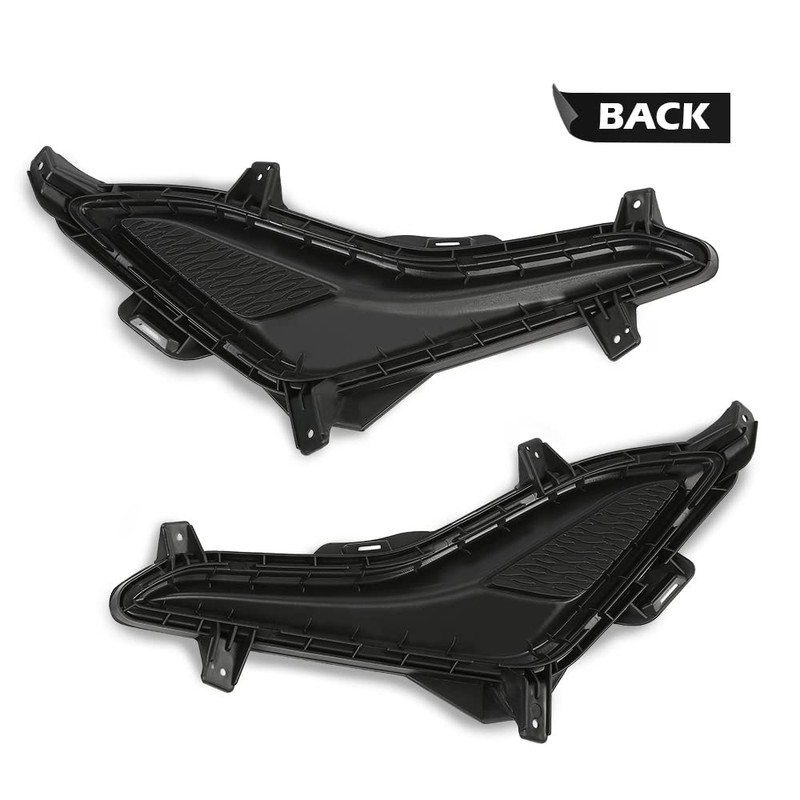 G-PLUS Front Fog Light Cover Compatible with 2016 Elantra Value