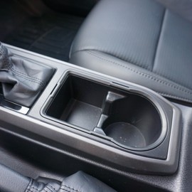 Cup Holder Ring for Tacoma 3rd Gen (2016-2023)| 2 Color Options | AJT DESIGN Chrome Delete Trim Cup Holder | Made in USA | Easy Install with VHB Tape