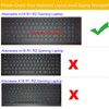 Keyboard Cover Skin for 2024 2023 Dell Alienware M18 R2